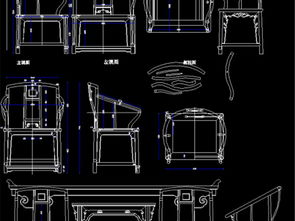 中式禪意家具CAD圖庫設(shè)計——編號19178941平面圖解析與應(yīng)用
